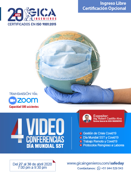 4 VIDEOCONFERENCIAS - SAFEDAY