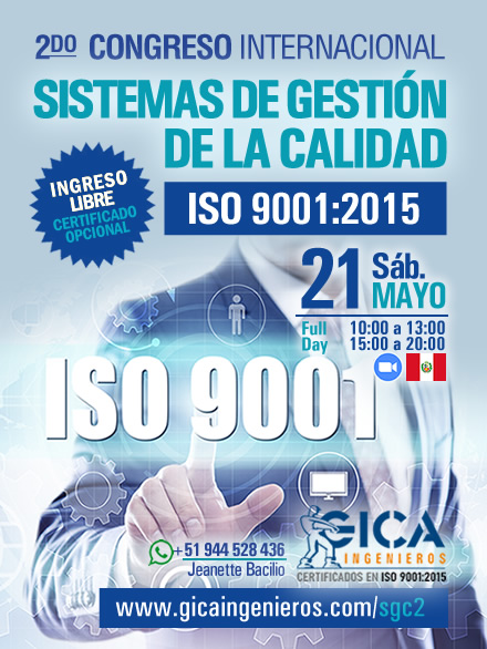 SISTEMAS DE GESTIÓN DE LA CALIDAD ISO 9001:2015